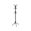 Metalinis juodos spalvos drabužių stovas