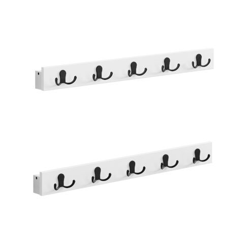 Sieninis kabyklos komplektas iš 2 dalių su lentyna debesų balta